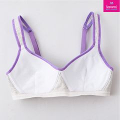 Áo ngực nữ không gọng mút 1 cm cup trơn cotton SPA8860SH
