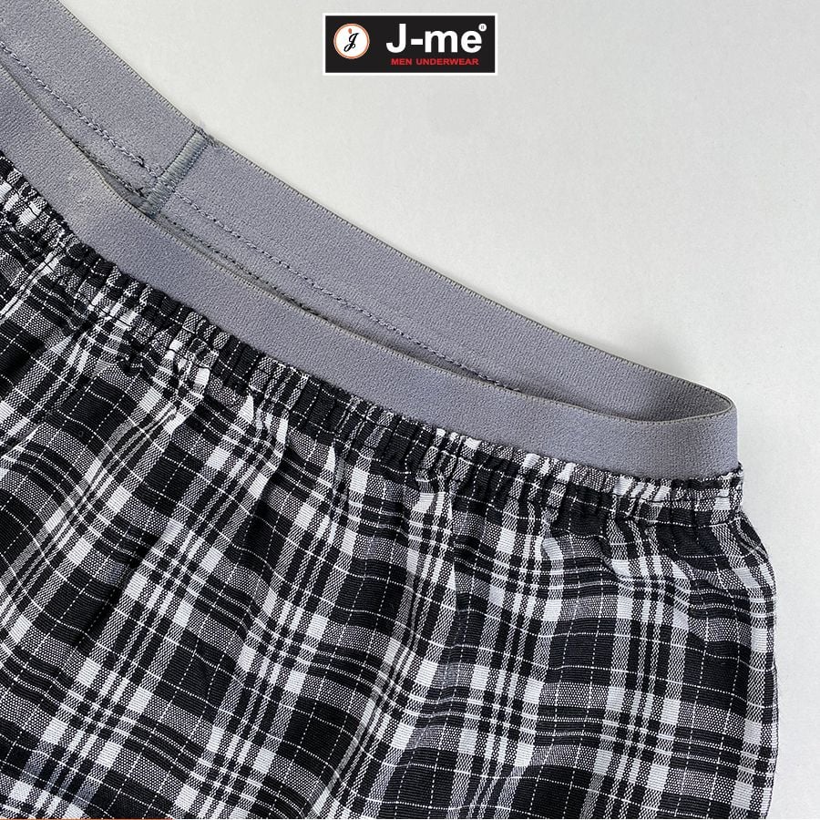 Quần đùi nam size lớn mặc nhà ngủ mỏng mát phối thun mềm mại JMB039SH