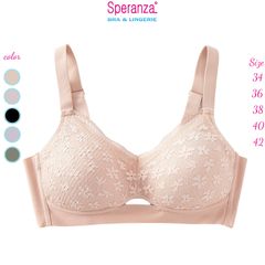 Áo ngực nữ không gọng mút mỏng phối ren mềm mại speranza SPA3177SH