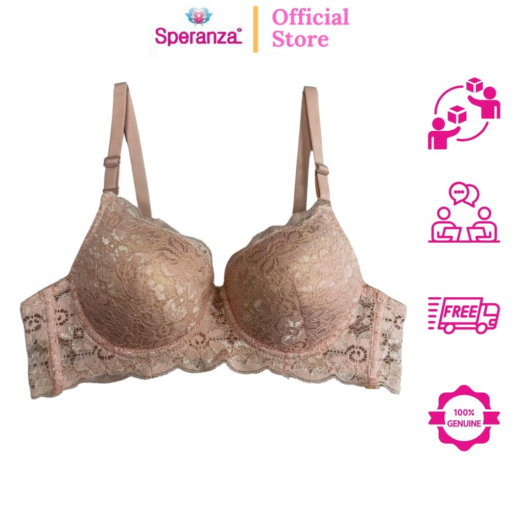Áo ngực nữ có gọng mút vừa nâng ngực ren thoáng mềm SPA039SH
