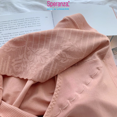 Quần lót nữ cạp cao cotton mềm phối ren thoáng mát, co dãn SPQ88179SH