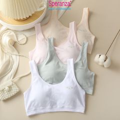 Áo Lá Nữ Sinh Speranza, Vải Cotton Mềm Mại, Thoáng Mát, Có Đệm Bên Trong - SPAL075SH