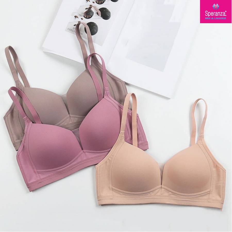 Áo ngực nữ không gọng mút mỏng mềm mịn thoáng mát SPA7318SH