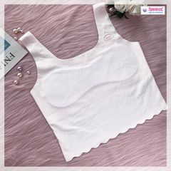 Áo bra nữ vai liền thân áo chữ u không gọng nâng ngực SPAL5860SH