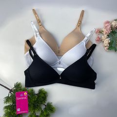 Áo ngực nữ không gọng mút mỏng vải thông hơi siêu thoải mái SPA1788SH