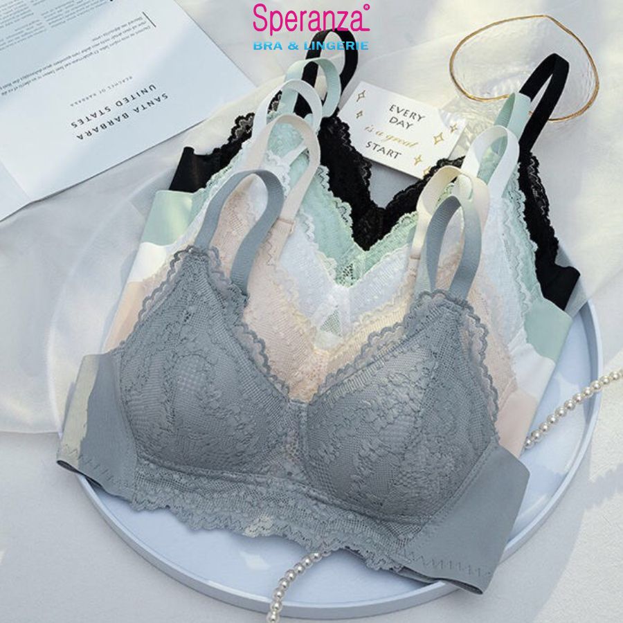 Áo ngực nữ không giọng mút mỏng vải cotton SPA495SH