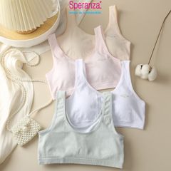 Áo Lá Nữ Sinh Speranza, Vải Cotton Mềm Mại, Thoáng Mát, Có Đệm Bên Trong - SPAL075SH