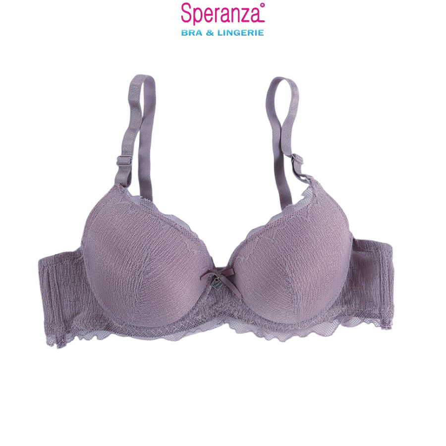 Áo ngực nữ có gọng mút ren nâng 1cm mềm mại SPA8878SH