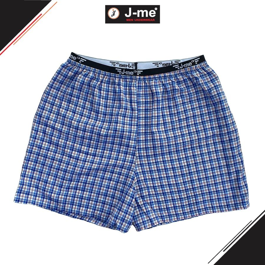 Quần đùi nam cotton 2 lớp thoáng thấm hút mặc nhà JMB065SH