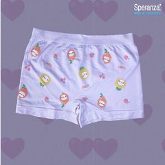 Quần lót bé gái dáng boxer vải tốt giúp thoải mái học tập SPQTE265SH