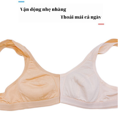 Áo lá nữ không gọng mút ôm sát ngực SPAL208SH