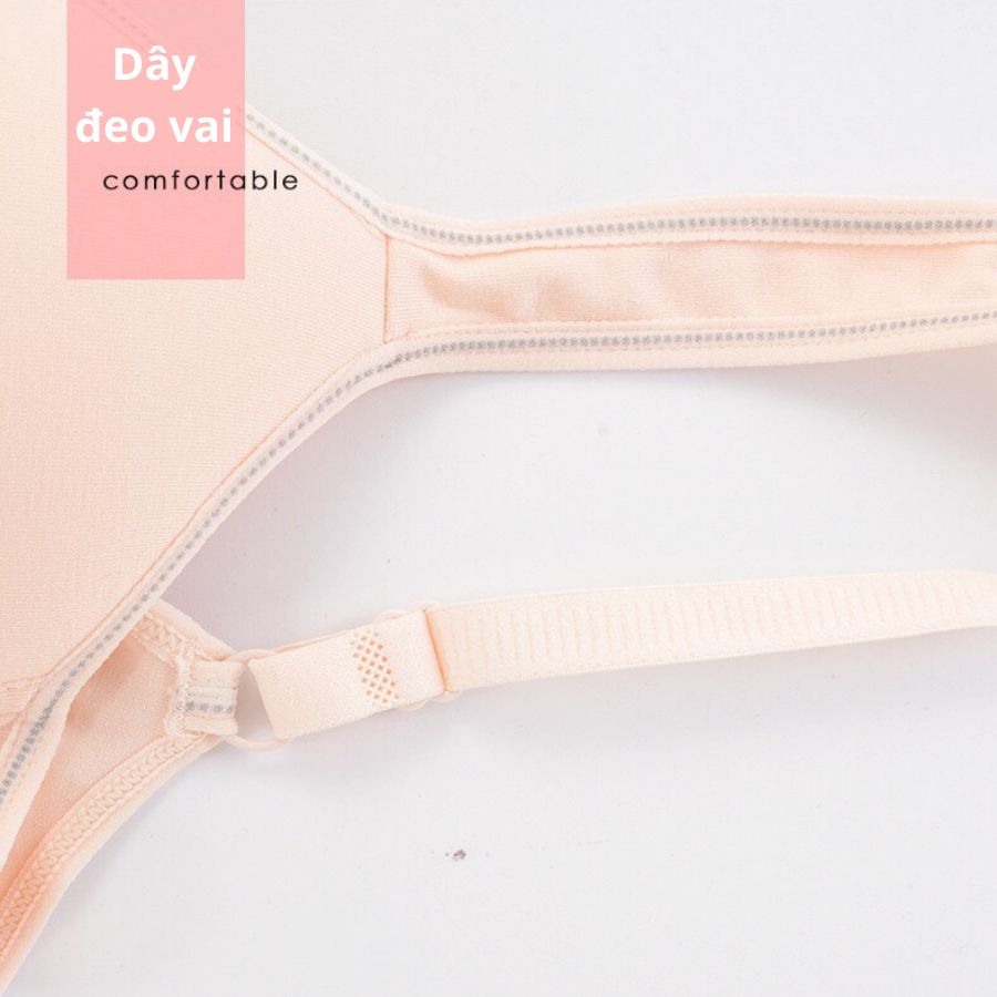 Áo ngực nữ không gọng mút mỏng nhẹ nhàng vải cotton SPA168SH