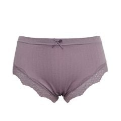 Quần lót nữ seamless phối ren không đường may cạp vừa SPQ381SH