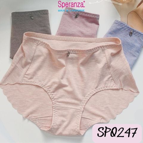 Quần Lót Nữ Speranza, Quần Cạp Vừa Vải Cotton Mềm mại, Thoáng Mát, Co Dãn Tốt - SPQ247SH