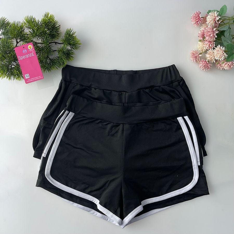 Quần thể thao nữ gym yoga mát dầy 2 lớp SPQT6601SH