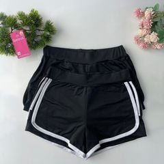 Quần thể thao nữ gym yoga mát dầy 2 lớp SPQT6601SH