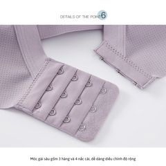 Áo ngực nữ không gọng mút mỏng phối ren mềm mại speranza SPA3177SH