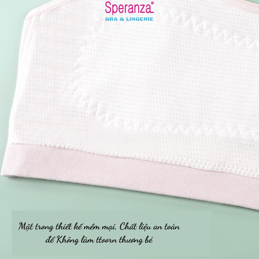 Áo Lót Nữ Sinh Speranza, Giành Cho Bé Gái Tiểu Học và Trung Học, Vải Cotton Mèm Mại - SPAL136SH