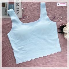 Áo bra nữ vai liền thân chữ u hở lưng không gọng nâng ngực SPAL5859SH