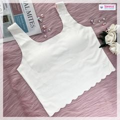 Áo bra nữ vai liền thân chữ u hở lưng không gọng nâng ngực SPAL5859SH