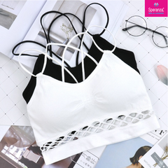 Áo bralette seamless cao cấp dùng tập gym, aerobic, yoga... SPAL1673SH