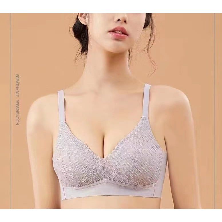 [CÓ SIZE LỚN 40, 42] Áo Ngực Speranza Không Gọng, Mút Mỏng, Phối Ren Mềm Mại, Tạo Nét Đẹp Sexy Quyến Rũ - SPA3152SH