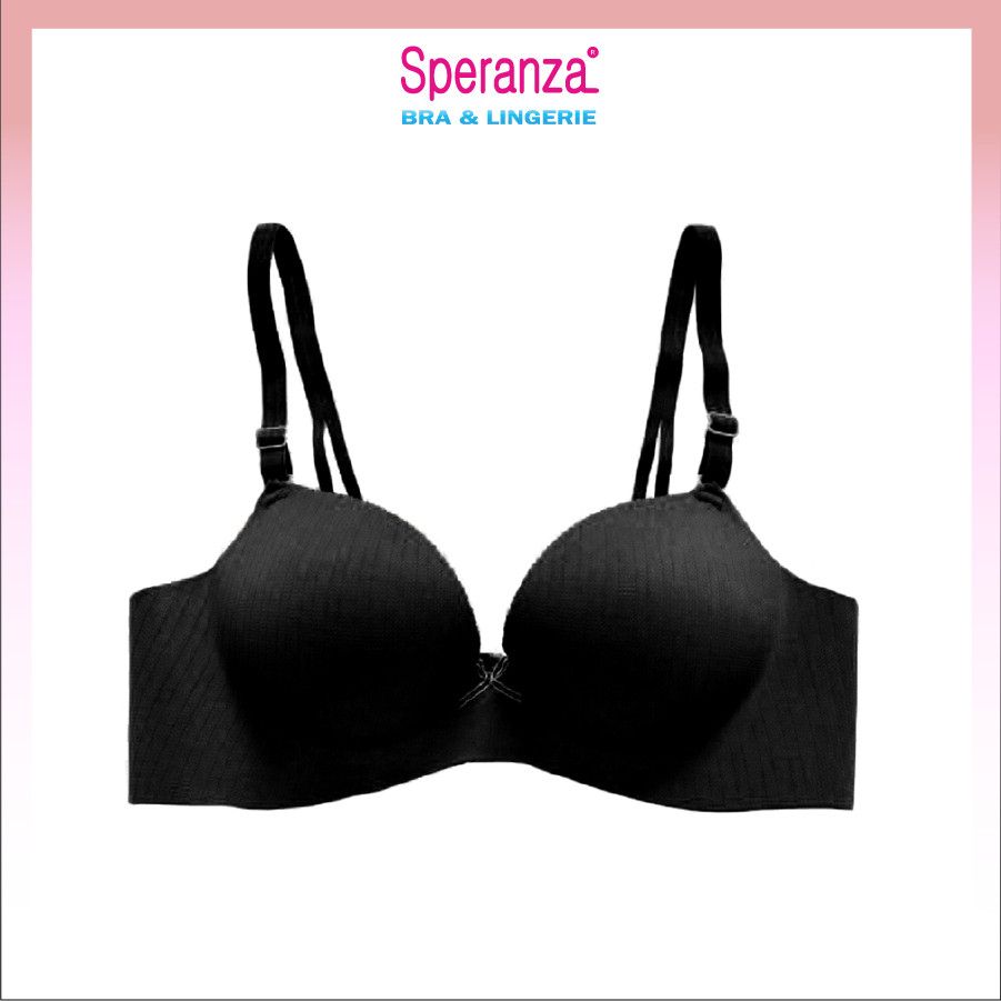 Áo ngực nữ không gọng su vân đệm dày nâng đẩy không hằn trên da SPA497SH