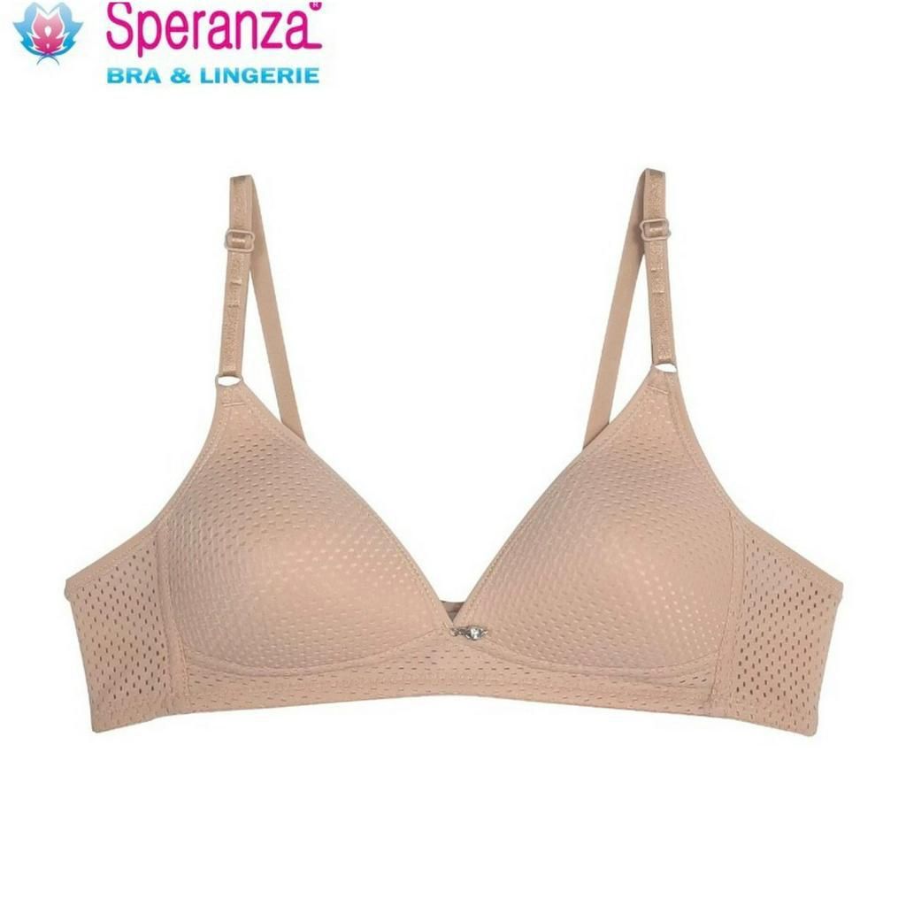 Áo ngực nữ không gọng, vải thông hơi, mút mỏng, siêu thoải mái Speranza SPA1788