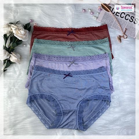Quần lót nữ viền ren mềm mại ôm bụng nâng mông SPQ1692SH