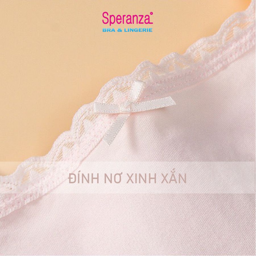 Áo Lót Nữ Sinh Speranza, vải Cotton Mềm Mịn, Thoáng Mát, Bé Gái 35-40kg Mặc Vừa SPAL520SH