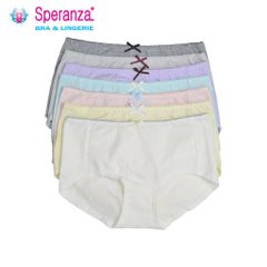Combo 10 quần lót nữ cotton lưng vừa mát mềm thấm hút mồ hôi SPQ444SH