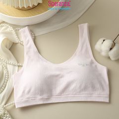 Áo Lá Nữ Sinh Speranza, Vải Cotton Mềm Mại, Thoáng Mát, Có Đệm Bên Trong - SPAL075SH