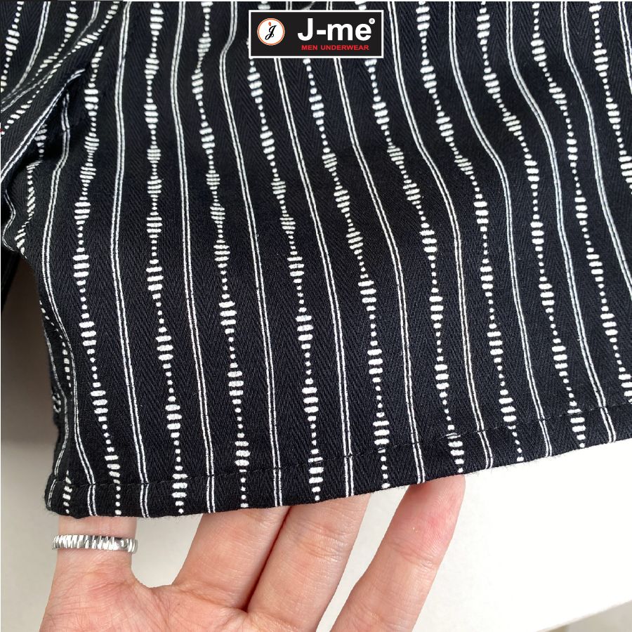 Quần đùi nam cotton 2 lớp thoáng thấm hút mặc nhà JMB065SH