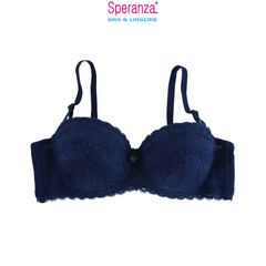 Áo ngực nữ cup ngang có gọng mút mỏng, nâng ngực 1-2cm, phối ren SPA8833SH