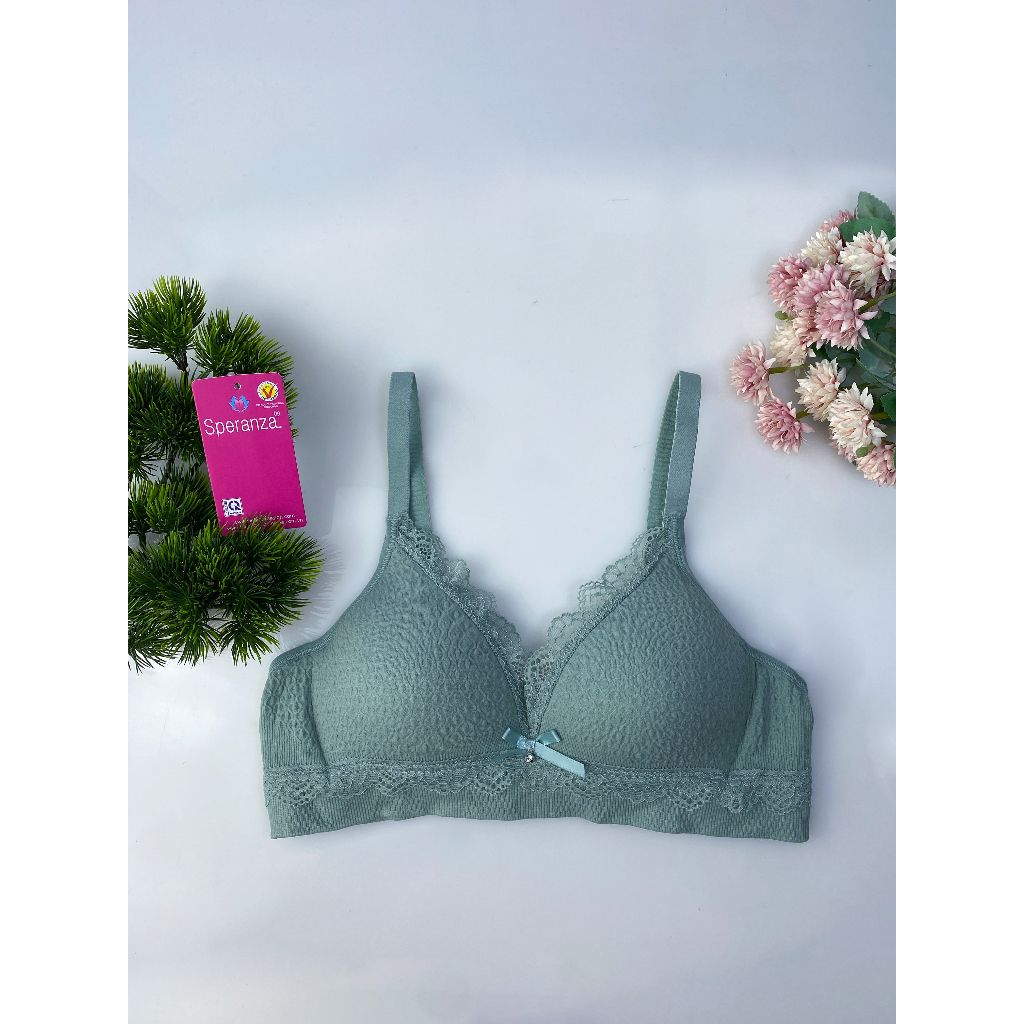 Áo ngực nữ không gọng mút mỏng mềm mại thoáng khí ôm ngực tạo dáng SPA8048SH