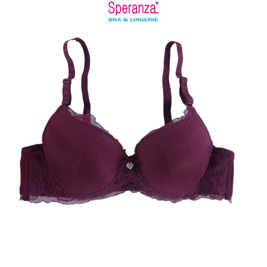 Áo ngực nữ có gọng mút ren nâng 1cm mềm mại SPA8878SH