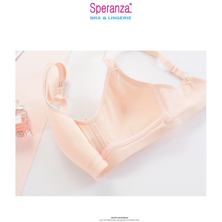 Áo ngực nữ không gọng mút mỏng nhẹ nhàng vải cotton SPA168SH