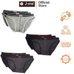 Quần Lót Nam Jme - Kiểu dáng Brief tam giác - Cotton thoáng mát - Big size - DL019