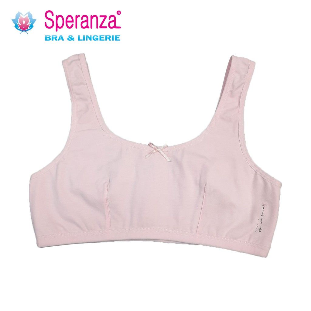 áo Lá Nữ Sinh không mút speranza, vải cotton dày, mềm mại, thấm hút mồ hôi tốt, vừa vặn thân hình bé gái 12-15 tuổi - SPAL7311SH