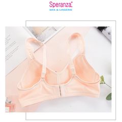 Áo ngực nữ không gọng mút mỏng nhẹ nhàng vải cotton SPA168SH