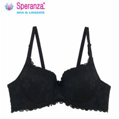 Áo ngực nữ ren có gọng mút dày nâng ngực 2-3 cm speranza SPA522SH