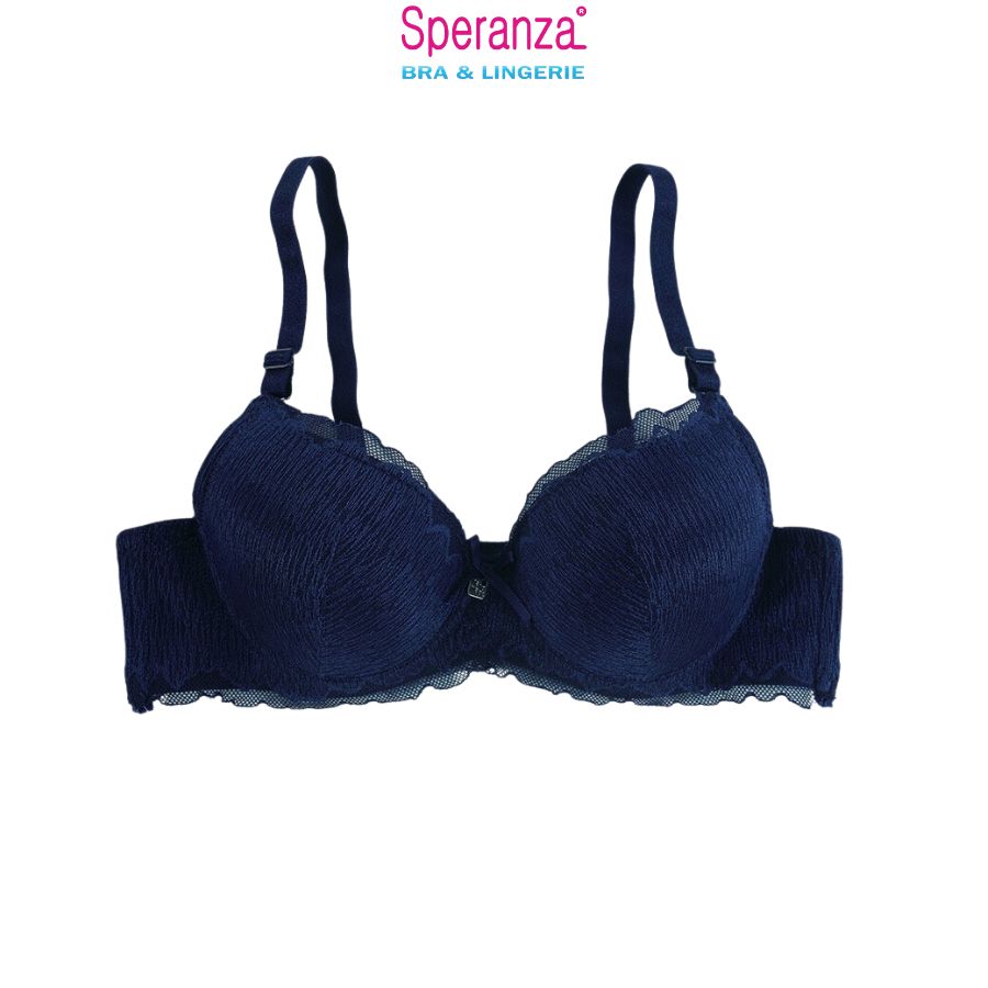 Áo ngực nữ có gọng mút ren nâng 1cm mềm mại SPA8878SH