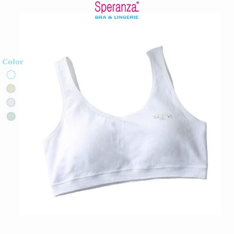 Áo Lá Nữ Sinh Speranza, Vải Cotton Mềm Mại, Thoáng Mát, Có Đệm Bên Trong - SPAL075SH