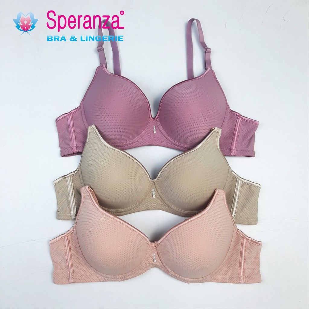 Áo ngực nữ có gọng mút mỏng nâng ngực full cúp thông hơi SPA402SH