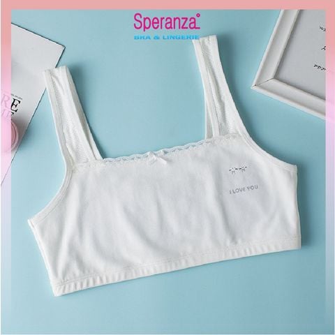 Áo Lót Nữ Sinh Speranza, vải Cotton Mềm Mịn, Thoáng Mát, Bé Gái 35-40kg Mặc Vừa SPAL520SH