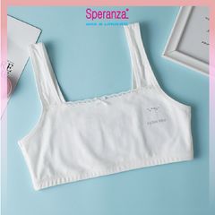 Áo Lót Nữ Sinh Speranza, vải Cotton Mềm Mịn, Thoáng Mát, Bé Gái 35-40kg Mặc Vừa SPAL520SH