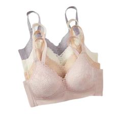 Áo ngực nữ không gọng mút mỏng phối ren mềm mại đẹp quyến rũ SPA3152SH