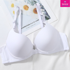 Áo ngực nữ có gọng mút mỏng cup trơn cotton mềm mại SPA202SH