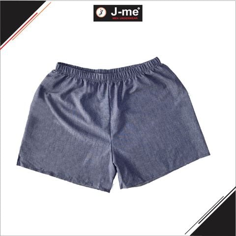 Quần đùi nam mặc nhà ngủ vải cotton kate thoáng mát DL001