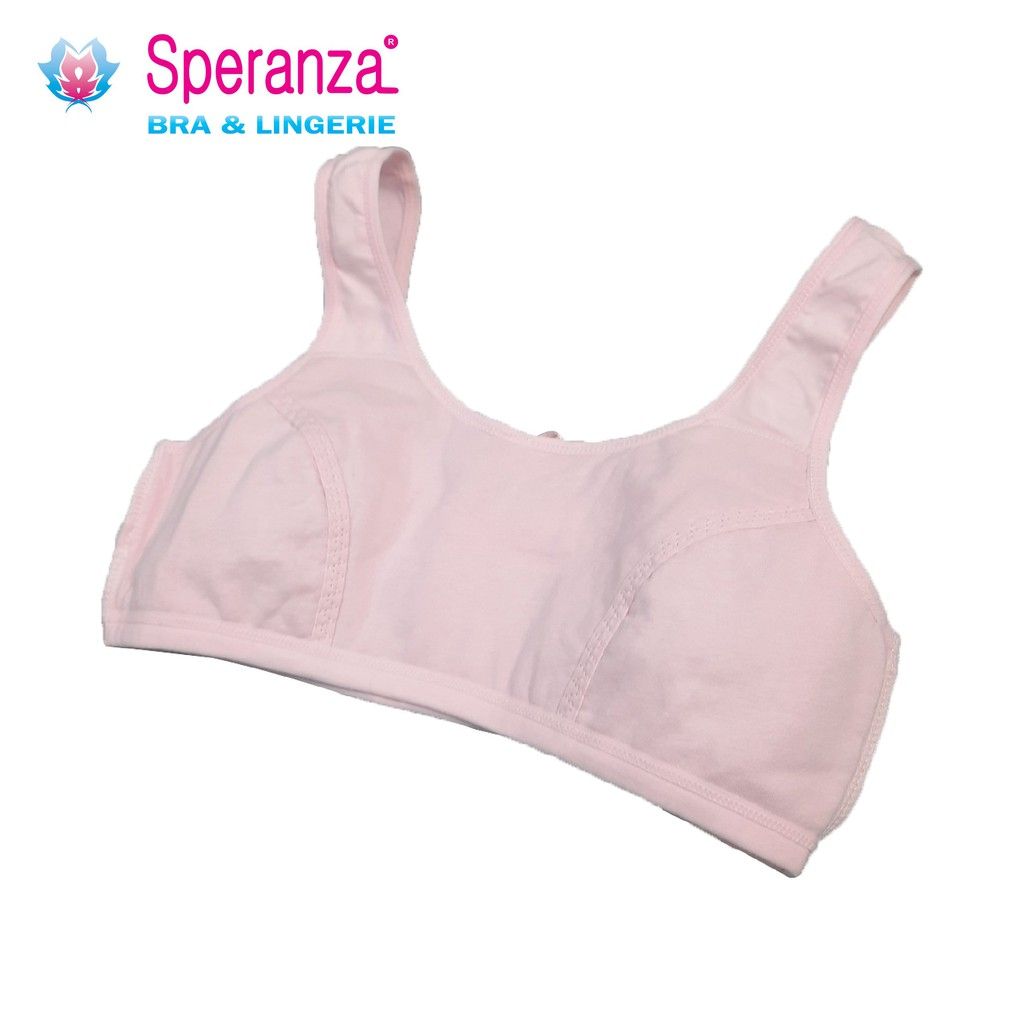 áo Lá Nữ Sinh không mút speranza, vải cotton dày, mềm mại, thấm hút mồ hôi tốt, vừa vặn thân hình bé gái 12-15 tuổi - SPAL7311SH